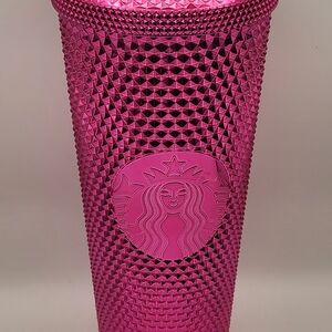 Starbucks Pink 2022 Holiday Studded Tumbler